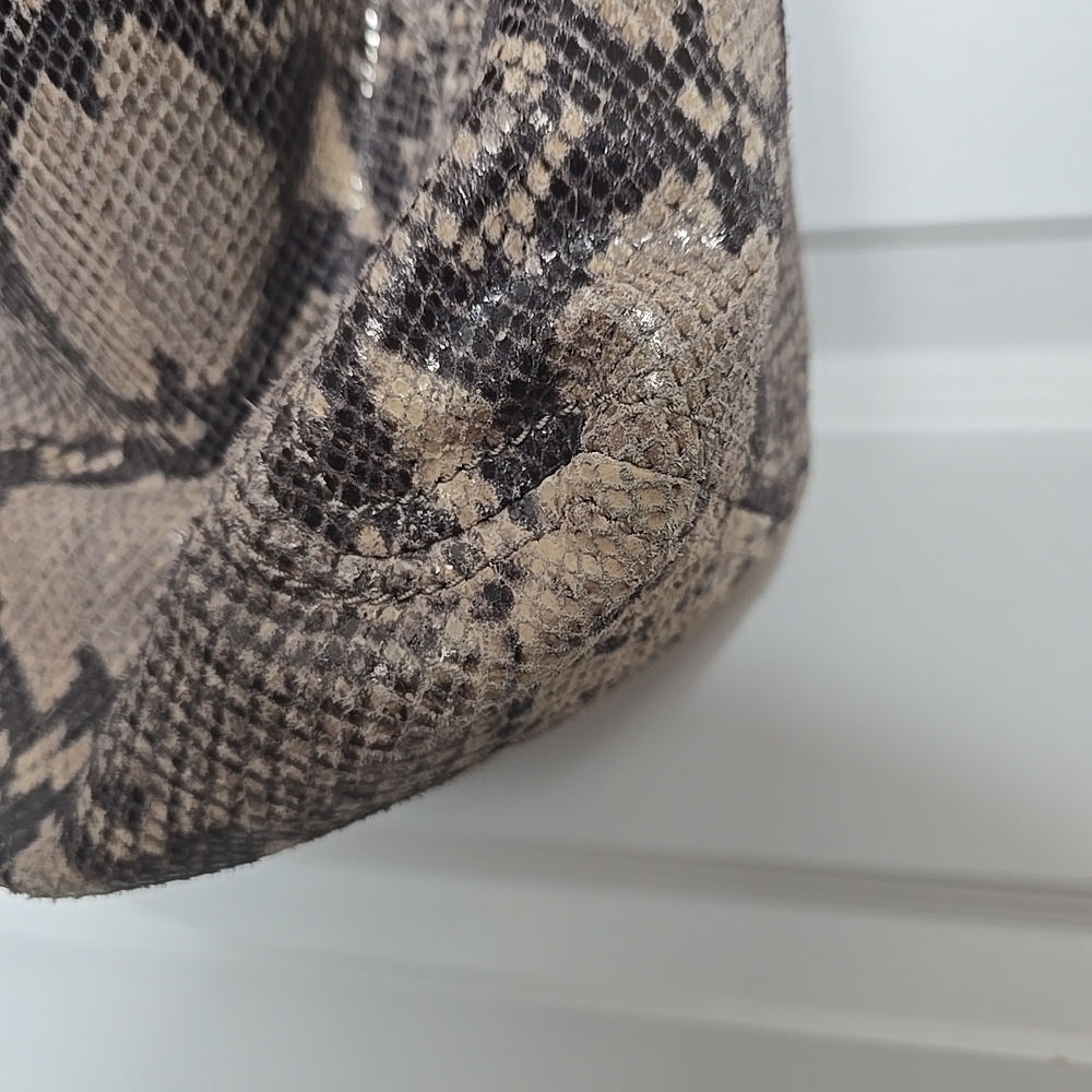 Michael Kors python print hobo bag, featuring gol… - image 7